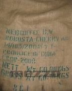 Káva  INDIA SHERRY AB/AA 0,5 kg zrnková robusta